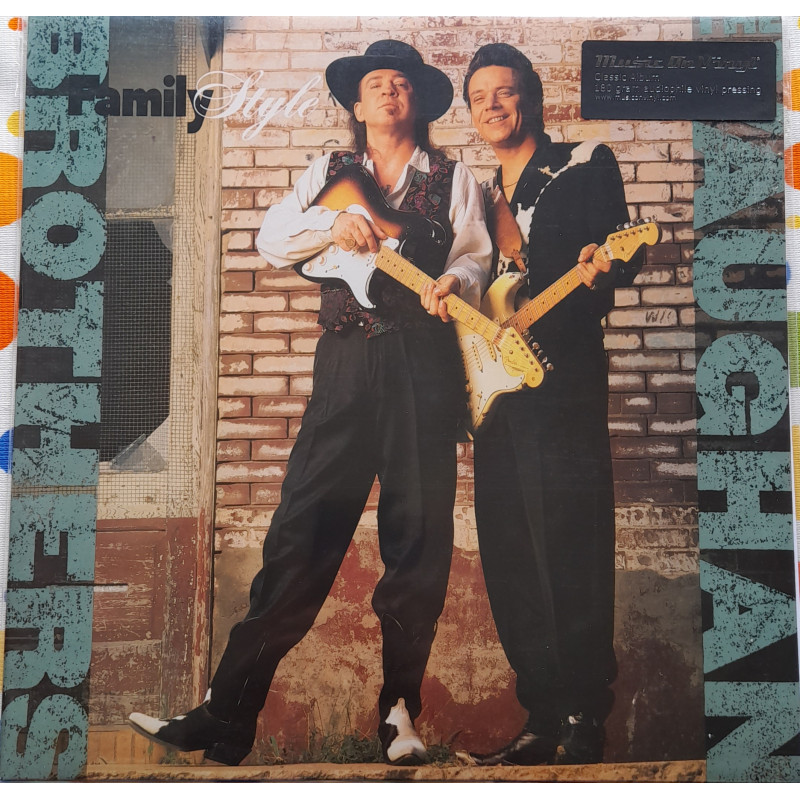 THE VAUGHAN BROTHERS – Family Style (ön kapak)