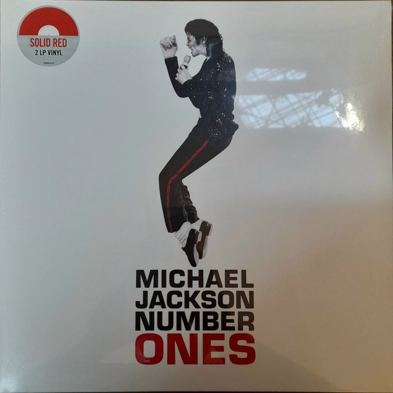 MICHAEL JACKSON – Number Ones 2LP (LIMITED EDITON SOLID RED VINYL)