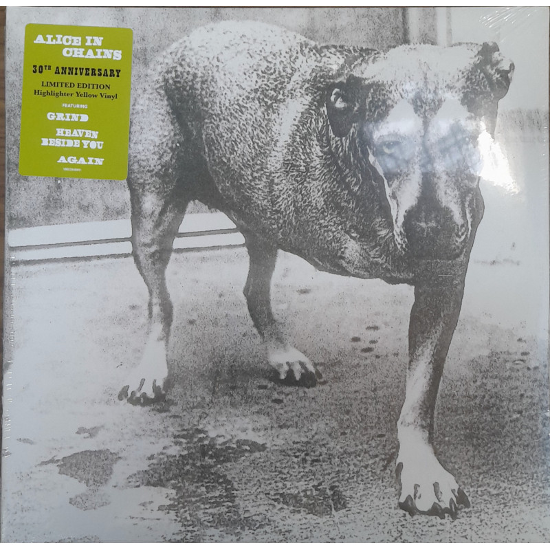 ALICE IN CHAINS – Alice In Chains 2LP (30th.ANNIVERSARY, LIMITED EDITION HIGHLIGHTER YELLOW VINYL)