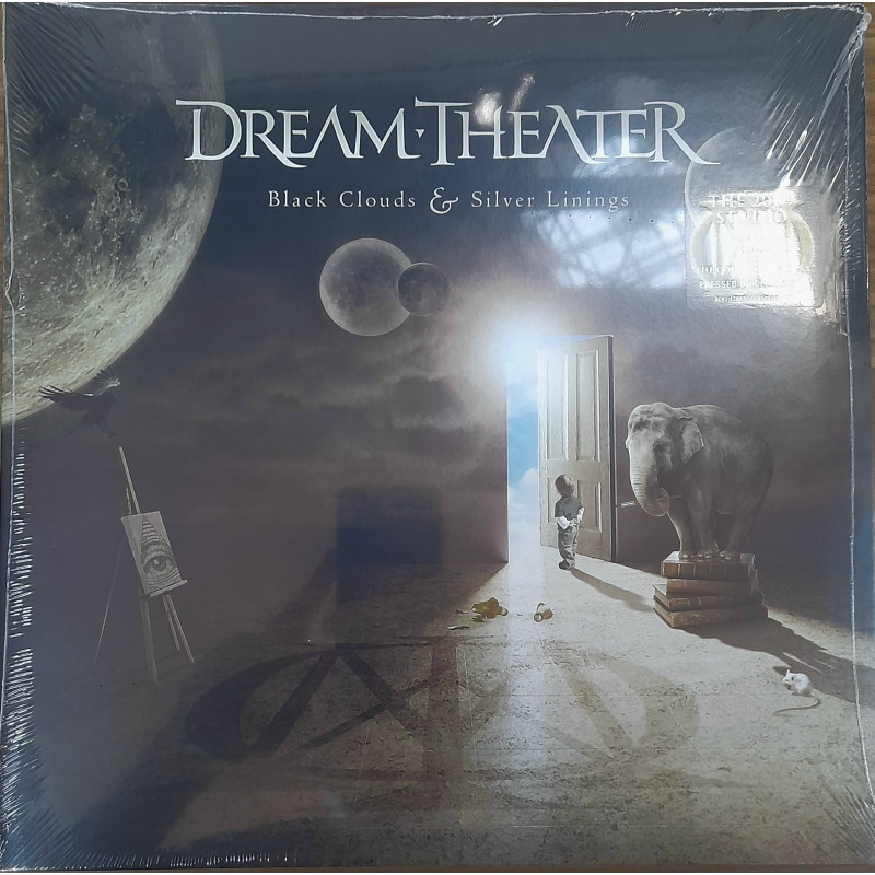 DREAM THEATER – Black Clouds & Silver Linings 2LP (LIMITED EDITION CLEAR VINYL)