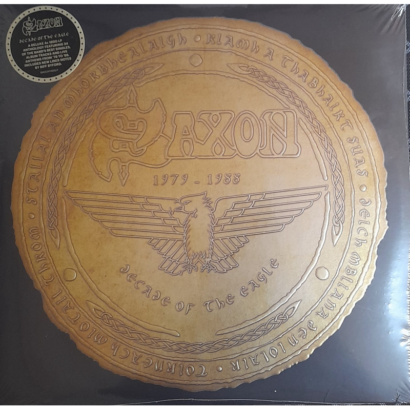 SAXON – Decade Of The Eagle:The Anthology 1979-1988 4LP
