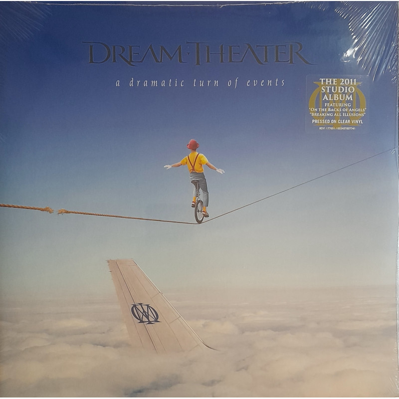 DREAM THEATER – A Dramatic Turn Of Events 2LP (LIMITED EDITION CLEAR VINYL)