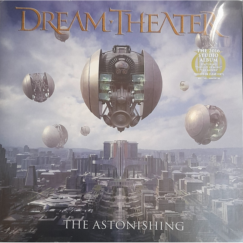 DREAM THEATER – The Astonishing    4LP BOXSET (LIMITED EDITION CLEAR VINYL)