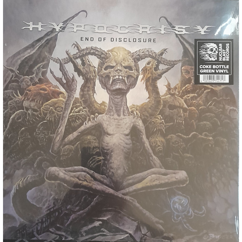 HYPOCRISY – End Of Disclosure   (LIMITED EDITION COKE BOTTLE GREEN VINYL)