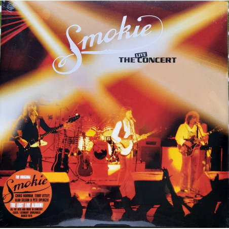 SMOKIE – The Live Concert  (ön kapak)