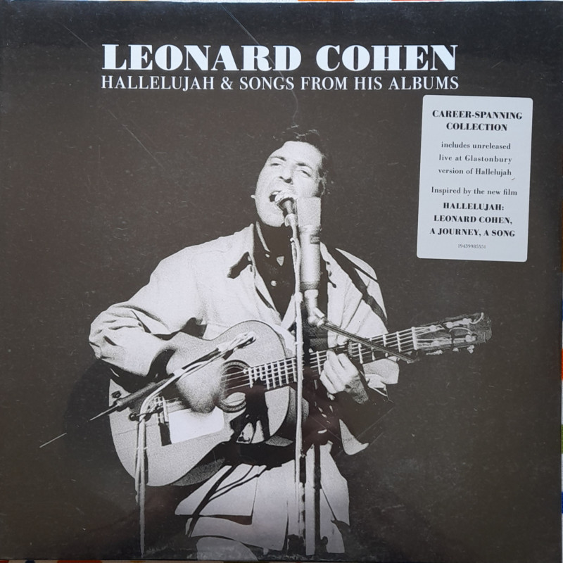 LEONARD COHEN – Hallelujah & Songs From His Albums  (ön kapak)