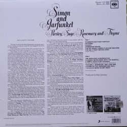 SIMON & GARFUNKEL – Parsley,Sage,Rosemary and Thyme (arka kapak)