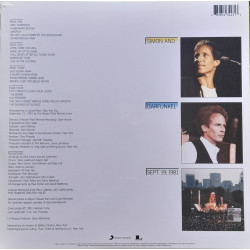 SIMON & GARFUNKEL – The Concert In Central Park  (arka kapak)