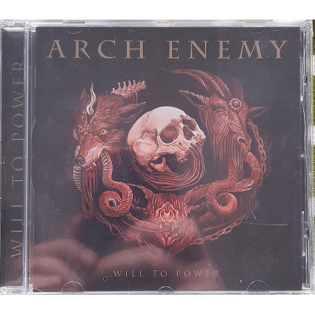 ARCH ENEMY – will to power (ön kapak)