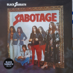 BLACK SABBATH – Sabotage    (ön kapak)