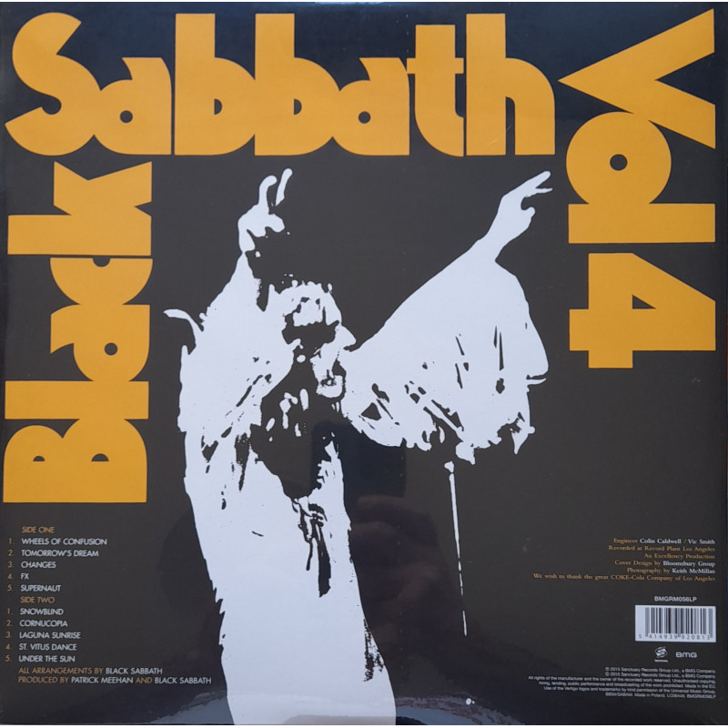 BLACK SABBATH – Vol.4