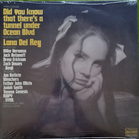 LANA DEL REY – Did You Know That There’s A Tunnel Under Ocean Blvd (ön kapak)