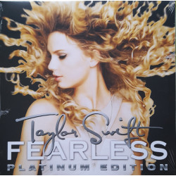 TAYLOR SWIFT – Fearless (Platinum Edition)  (ön kapak)