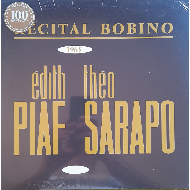 EDITH PIAF et THEO SARAPO – Bobino 1963 (ön kapak)