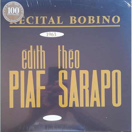 EDITH PIAF et THEO SARAPO – Bobino 1963 (ön kapak)