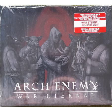 ARCH ENEMY – war eternal (ön kapak)
