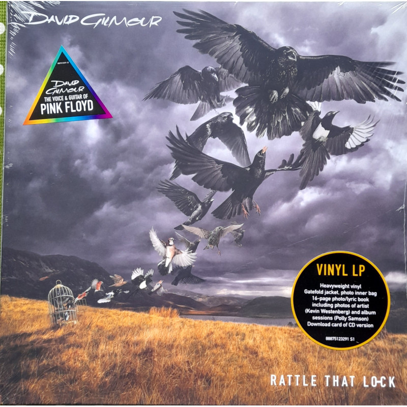 DAVID GILMOUR – Rattle That Lock  (ön kapak)